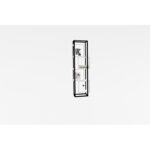 Βιβλιοθήκη Rabant άσπρο μελαμίνη 44x29x140εκ ed8635 - Image 4