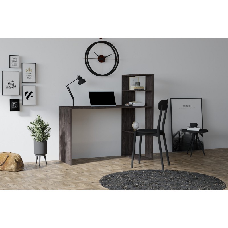 8647_0-800x800 Γραφείο Linea καρυδί χρώμα 121x51x75cm μελαμι΄νη ed8647 - Image 1