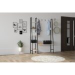 Έπιπλο εισόδου Marken άσπρο μελαμίνη 120x30x180εκ ed8650