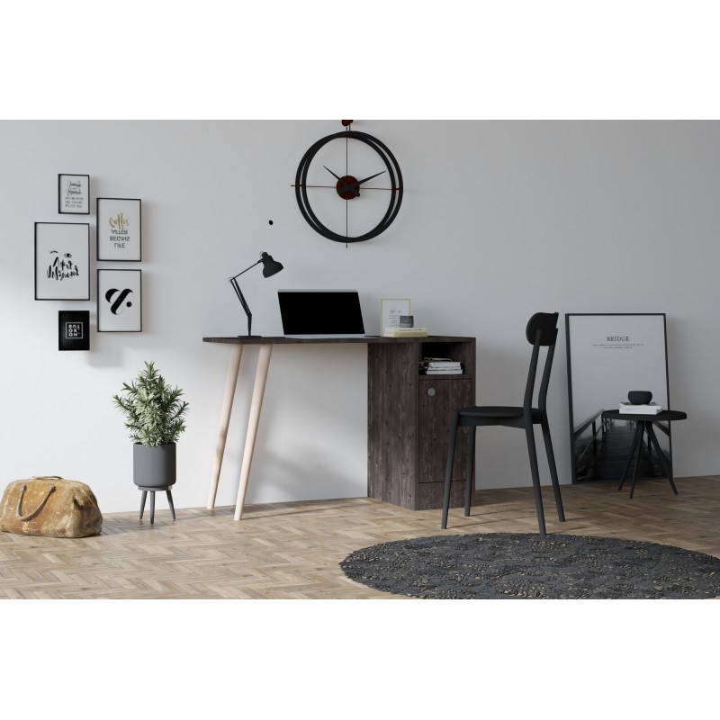 8652_0-800x800 Γραφείο Calvino καρυδί μελαμίνη 110x50x74cm ed8652 - Image 1