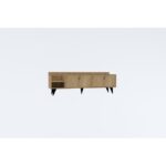 Έπιπλο τηλεόρασης Heflin Oak 150x36x50cm ed8657 - Image 3