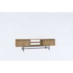 Έπιπλο τηλεόρασης Tauber Sapphire μελαμίνη 180x40x50cm ed8660 - Image 3