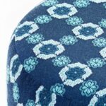 Σκαμπό Lucca μπλέ ξύλινα πόδια 40x40x42εκ ed8668 - Image 2