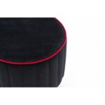 Σκαμπ΄ω Lindy μαύρο 40x40cm ed8676 - Image 3