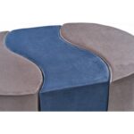 Σκαμπώ Alia mink μπλε βελούδο 120x40x80cm ed8681 - Image 3