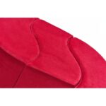Σκαμπώ Alia κόκκινο βελούδο 120x40x80cm  ed8683 - Image 3