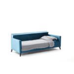 Καναπές τριθέσιος Ova τιρκουάζ 206x88x80cm ed8736 - Image 4