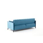 Καναπές τριθέσιος Ova τιρκουάζ 206x88x80cm ed8736 - Image 3