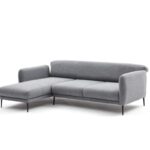 Γωνιακός καναπές Venus L γκρι 265x163x80cm ed8757 - Image 5