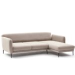 Γωνιακός καναπές Venus R κρεμ 265x163x80cm ed8759 - Image 4