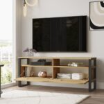 Έπιπλο TV Villa 140x35 5x55 8cm oak μαύρο ed899 - Image 5