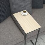 Βοηθητικό τραπέζι Calais Oak 46x26x62cm ed9086 - Image 4