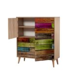 Έπιπλο εισόδου παπουτσοθήκη Mente 95x36x111cm μελαμίνη ed908 - Image 4