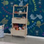 Ραφιέρα Low ανοιχτό δρυς μελαμίνη 59x35x120εκ ed9090