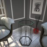 Βοηθητικό τραπέζι Cita Glass 40x35x62cm ed9100 - Image 5