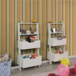 Βιβλιοθήκη ραφιέρα Only double άσπρο χρώμα μελαμίνη 59x35x120cm ed9106 - Image 5