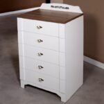 Συρταριέρα Gazel μελαμίνη 65x46x102cm ed9130 - Image 4