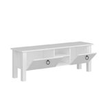Έπιπλο τηλεόρασης Rose λευκό 140x35x44 8cm ed9148 - Image 3