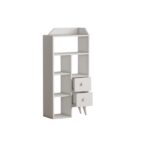 Βιβλιοθήκη Star άσπρο μελαμίνη 61 8x29 8x130εκ ed9150 - Image 3