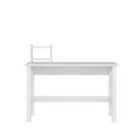 Γραφείο London λευκό 120x60x76 8cm ed9154 - Image 4