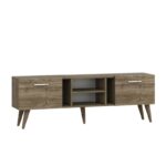 Έπιπλο tv Rudy καρυδί 180x29 6x41 6cm ed9162 - Image 4