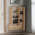 Παπουτσοθήκη Agosto Atlantic Pine 80x31 5x121cm μελαμίνη ed9164 - Image 5