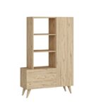 Παπουτσοθήκη Agosto Atlantic Pine 80x31 5x121cm μελαμίνη ed9164 - Image 4