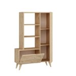 Παπουτσοθήκη Agosto Atlantic Pine 80x31 5x121cm μελαμίνη ed9164 - Image 3