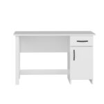 Γραφείο Scrivania λευκό 120x60x74cm ed9167 - Image 4