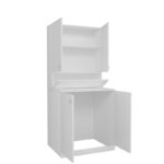 Ραφιέρα πλυντηρίου Palmira άσπρο μελαμίνη 70x67x90εκ ed9180 - Image 3