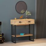 Κονσόλα Valery Atlantic Pine μελαμίνη 90x35 3x90εκ ed9184