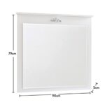 Καθρέφτης Romantica 90x79cm μελαμίνη ed9202 - Image 2