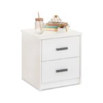 Κομοδίνο Bianco 43 6x41 5x46 3cm μελαμίνη ed9207