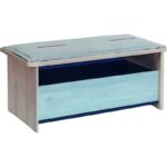 Σκαμπό Trio δρυς μελαμίνη 98x43x43εκ ed9222 - Image 3