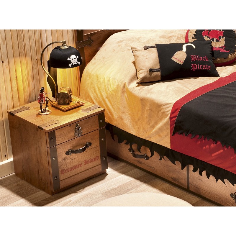 9225_0-800x800 Κομοδίνο Pirata 44x42x44cm μοριοσανίδα ed9225 - Image 1