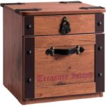 Κομοδίνο Pirata 44x42x44cm μοριοσανίδα ed9225 - Image 3