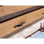 Κρεβάτι Pirate pull out καφέ μελαμίνη 95x24x186εκ ed9226 - Image 5