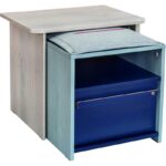 Κομοδίνο Trio με συρτάρι 55x48x41cm μελαμίνη ed9246 - Image 4