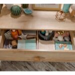 Συρταριέρα Mocha μελαμίνη 73x43x75cm ed9255 - Image 2