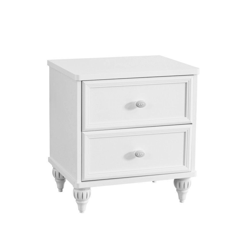 9257_0-800x800 Κομοδίνο Romantica μελαμίνη 50x41x56cm ed9257 - Image 1