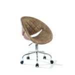 Καρέκλα Relax καφέ χρώμα 61x54x95cm ed9268 - Image 4