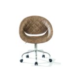 Καρέκλα Relax καφέ χρώμα 61x54x95cm ed9268 - Image 3