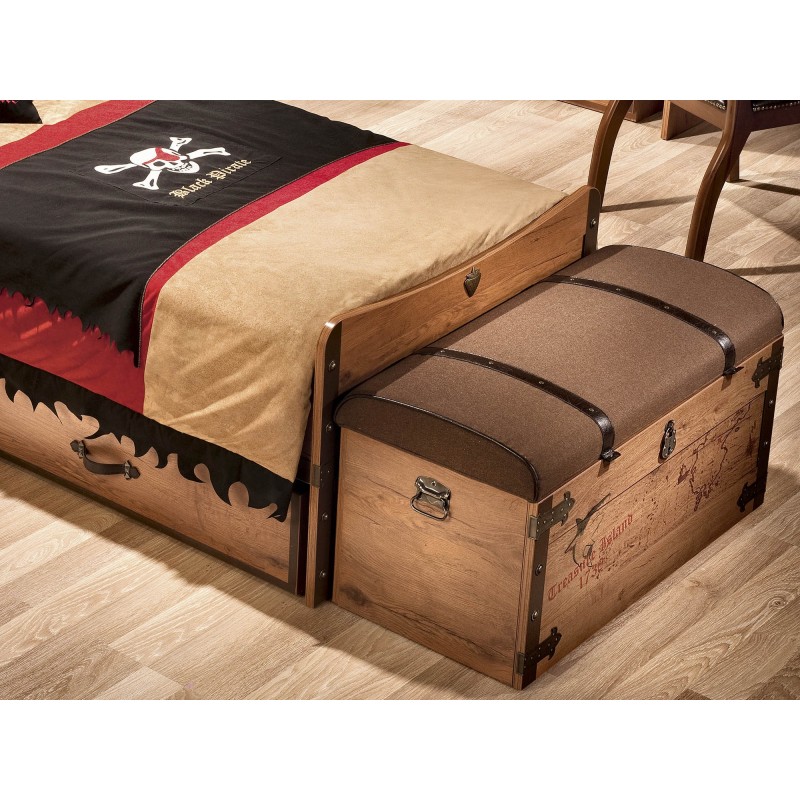 9269_0-800x800 Σκαμπό Pirate Chest καφέ μελαμίνη 92x45x49εκ ed9269 - Image 1