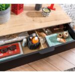 Συρταριέρα Cik μαύρο μελαμίνη 86x46x94εκ ed9273 - Image 2