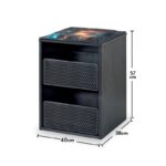 Κομοδίνο Cassone μέταλλο 40x38x57cm ed9274 - Image 2