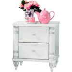 Κομοδίνο Romantica μελαμίνη 50x42x56cm ed9275 - Image 3