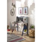 Γραφείο Tre 114x64x76cm μελαμίνη πολύχρωμο ed9277 - Image 5