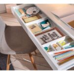 Γραφείο Bianco 138x58x75cm μελαμίνη ed9278 - Image 5