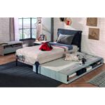 Κρεβάτι Trio 90X190 μελαμίνη multicolor ed9284