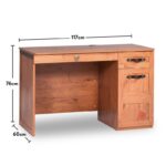 Γραφείο Pirata 117x60x76cm μοριοσανίδα ed9285 - Image 4